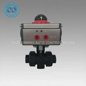 Auto-control Pneumatic Actuator Ball Valves For Irrigation Systems