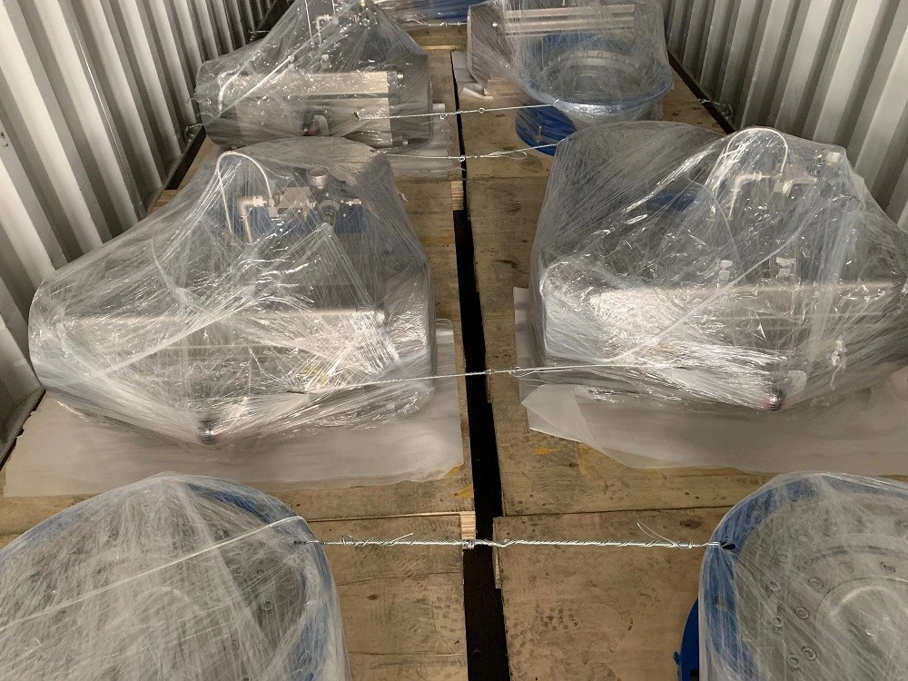 Aluminum Pneumatic Actuator Successfully Shipped to Singapore Aluminum Pneumatic Actuator Successfully Shipped to Singapore